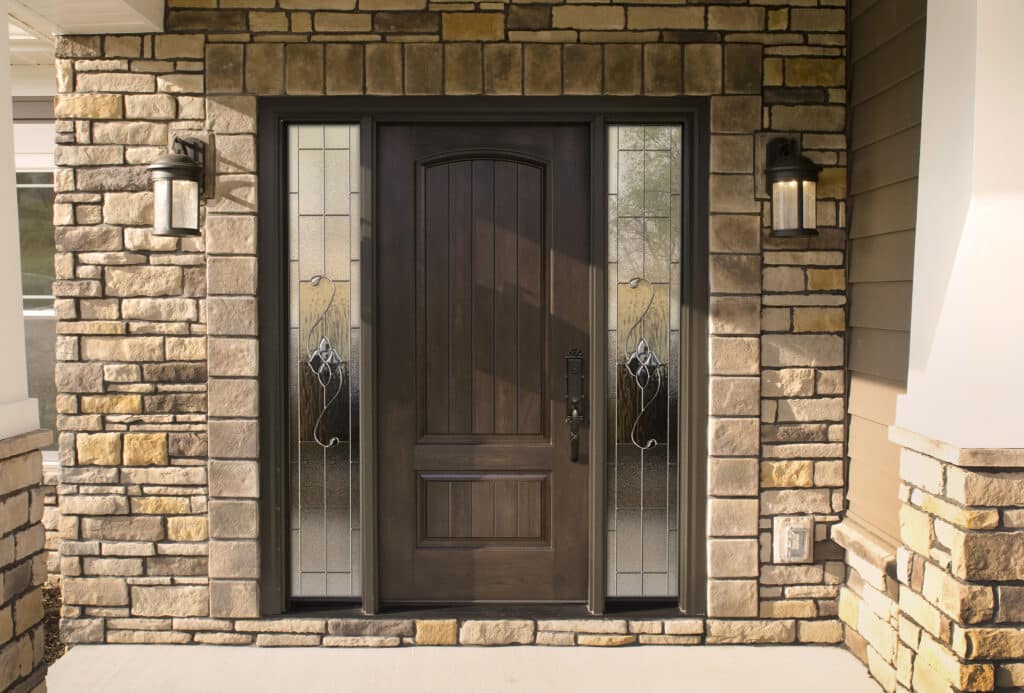 This hinged entry door in Hartford CT from Provia is a beautiful example.